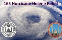 10/24. Hurricane Helene Donation.